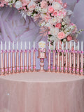 Rose gold blush floral 18 Candles Set for Debut & 18th Birthday