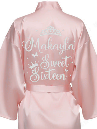 Robe Sweet 16 rose gold with silver